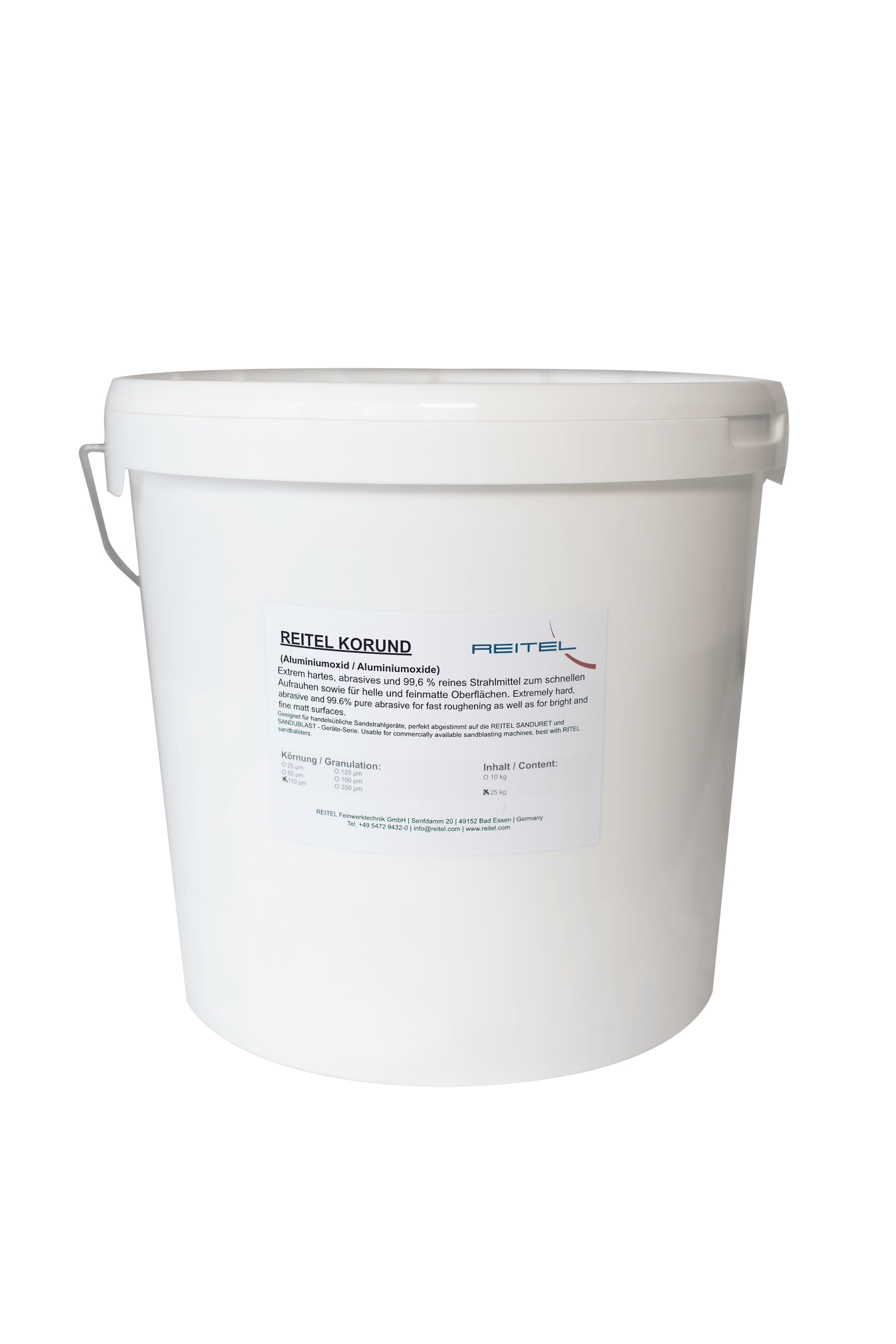 Reitel Edelkorund, 110 my, 10 kg